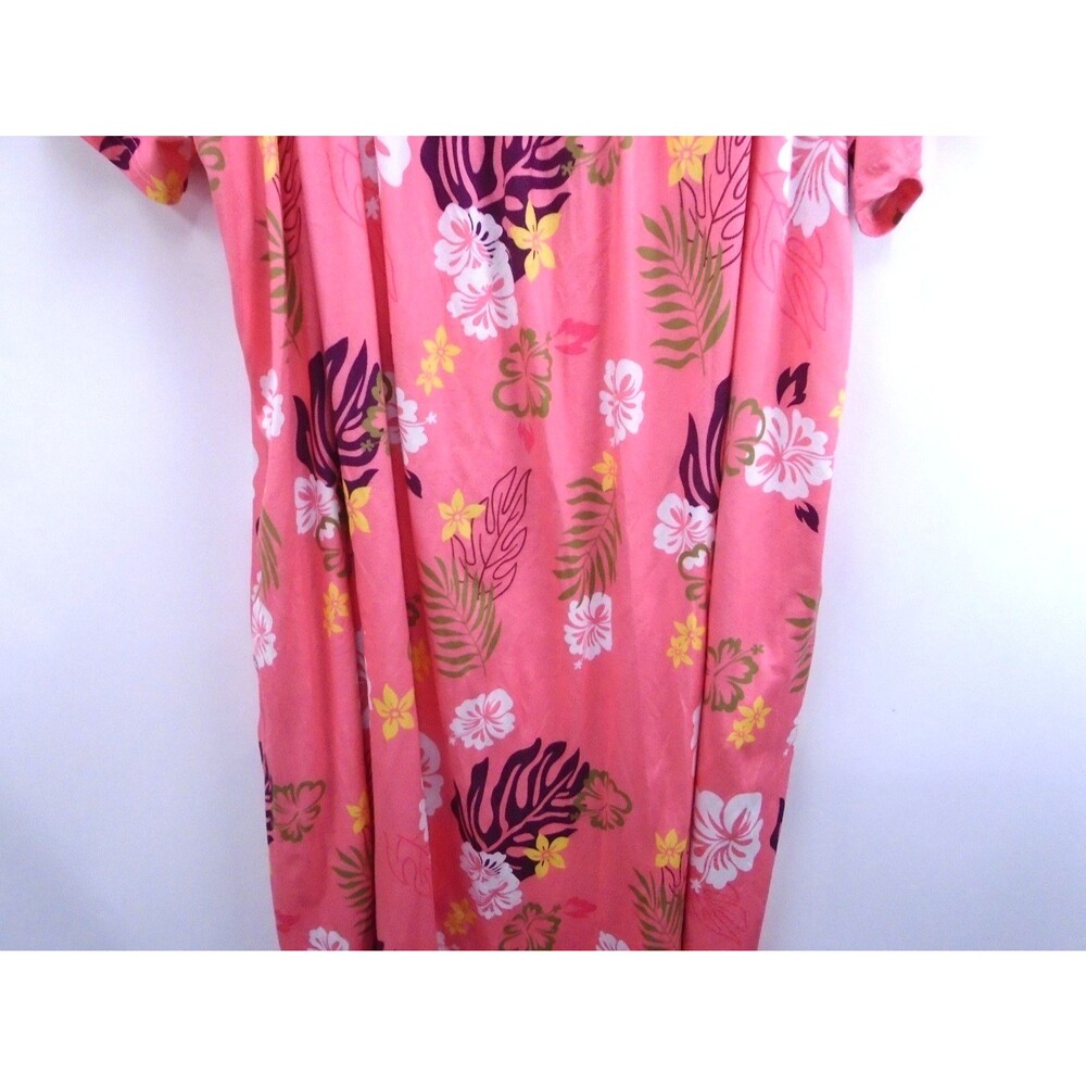 Ekouaer Womens Floral Sleeveless Nightgown Long V-Neck Plus Size 18W - Picture 5 of 9